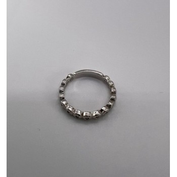 925 Sterling Silver & CZ Ring Size 7