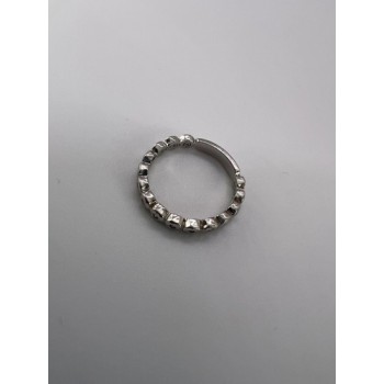 925 Sterling Silver & CZ Ring Size 7