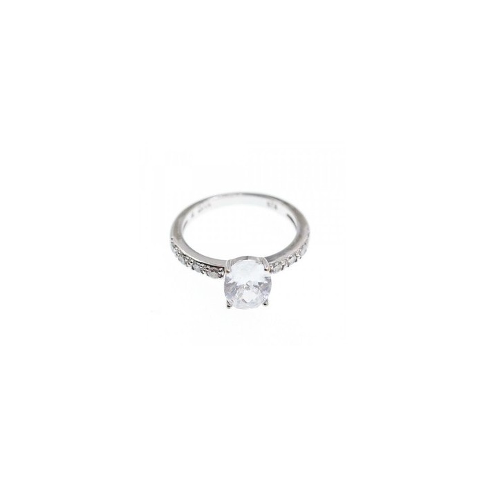 925 Sterling Silver CZ Ring Size 9.5