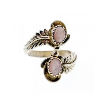 Vintage 925 Sterling Silver Mother Of Pearl Ring Size 8