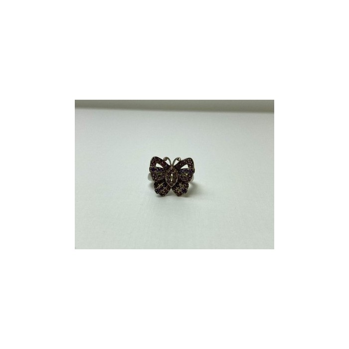 925 Sterling Silver Iolite & Pink Topaz 