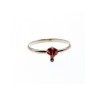 925 Sterling Silver Spinel & Garnet Ring Size 6.5