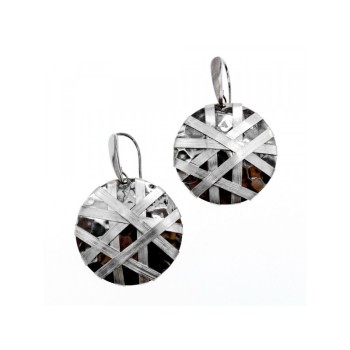 MILOR 925 STERLING SILVER EARRINGS ITALY