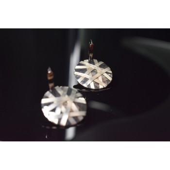 MILOR 925 STERLING SILVER EARRINGS ITALY