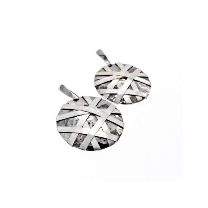 MILOR 925 STERLING SILVER EARRINGS ITALY