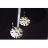 MILOR 925 STERLING SILVER EARRINGS ITALY