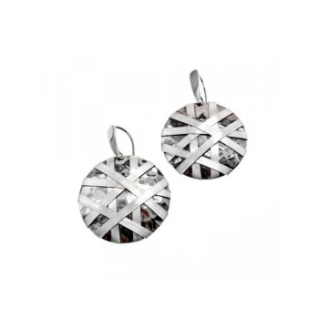 MILOR 925 STERLING SILVER EARRINGS ITALY