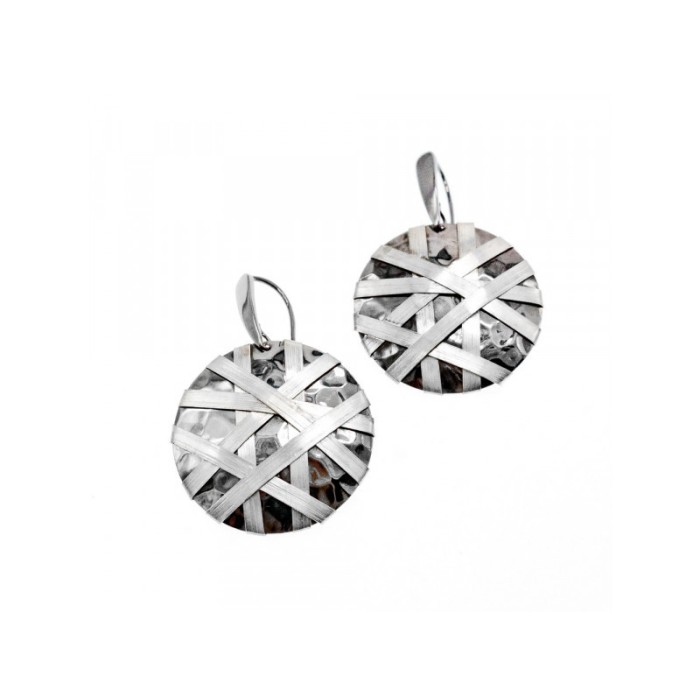 MILOR 925 STERLING SILVER EARRINGS ITALY