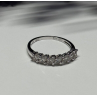 925 Sterling Silver CZ Ring Size 8.5