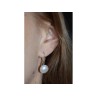 925 STERLING SILVER PEARLS EARRINGS