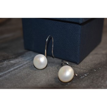 925 STERLING SILVER PEARLS EARRINGS