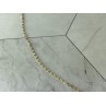 925 STERLING SILVER GOLD PLATED OPAL & MORGANITE CHAIN WITH PENDANT