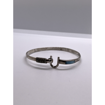 925 Sterling Silver Larimar Bracelet