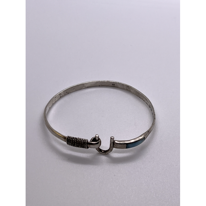 925 Sterling Silver Larimar Bracelet