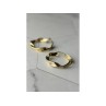 925 Sterling Silver Gold Plated Classic Earring