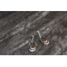 925 Sterling Silver CZ Stud Earrings