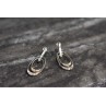 925 Sterling Silver CZ Stud Earrings