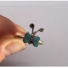 925 Sterling Silver & Turquoise Butterfly Ring Size 4