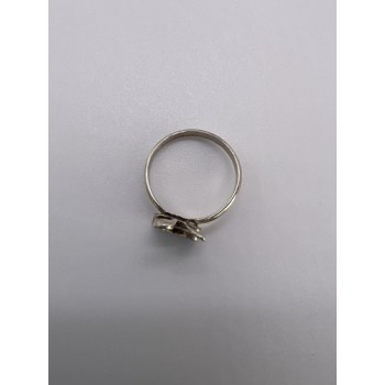 925 Sterling Silver & Turquoise Butterfly Ring Size 4