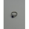 925 Sterling Silver Blue Star Sapphire Ring Size 4