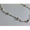 925 Sterling Silver Necklace Italy 17.7 In
