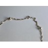 925 Sterling Silver Necklace Italy 17.7 In