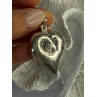 925 Sterling Silver Heart Locket Pendant Length 2 inch
