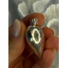 925 Sterling Silver Heart Locket Pendant Length 2 inch
