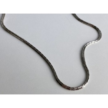 925 Sterling Silver Chain Necklace 16.5 in
