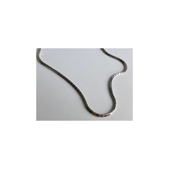 925 Sterling Silver Chain Necklace 16.5 in
