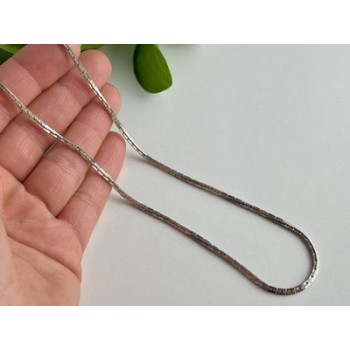 925 Sterling Silver Chain Necklace 16.5 in