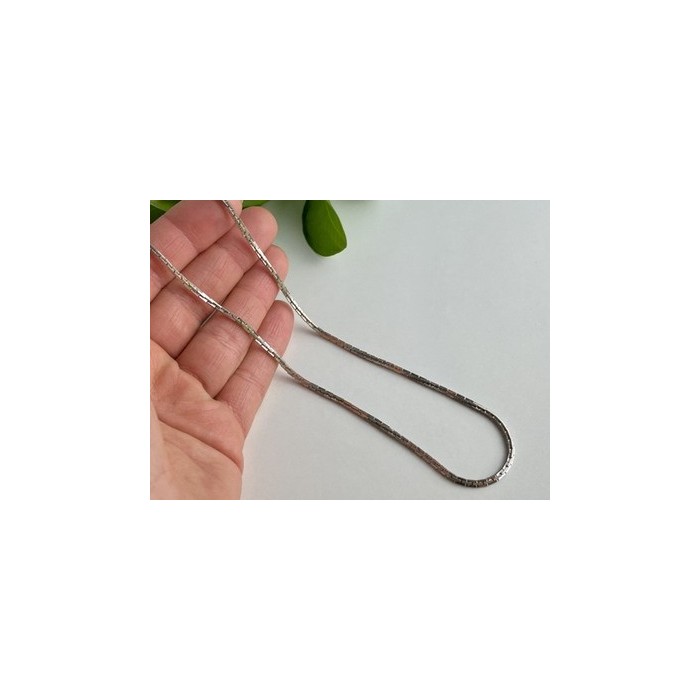 925 Sterling Silver Chain Necklace 16.5 in