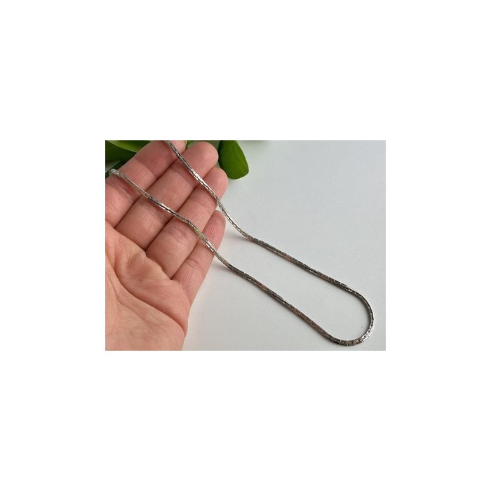 925 Sterling Silver Chain Necklace 16.5 in