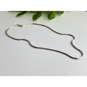 925 Sterling Silver Chain Necklace 16.5 in