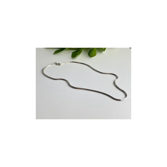 925 Sterling Silver Chain Necklace 16.5 in