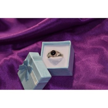 925 Sterling Silver Star Sapphire Ring Size 8