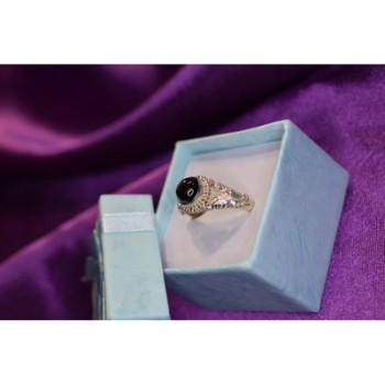 925 Sterling Silver Star Sapphire Ring Size 8