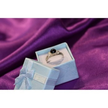 925 Sterling Silver Star Sapphire Ring Size 8