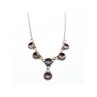 925 STERLING SILVER AMETHYST NECKLACE