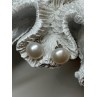 925 STERLING SILVER FRESH WATER PEARL EARRINGS LENGTH 0.5 Inch