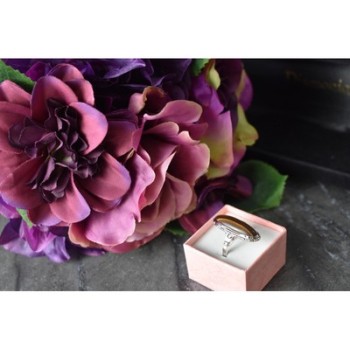 925 Sterling Silver Tiger's Eye Ring Size 8