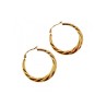 925 Sterling Silver Gold Plated (14k) Earrings