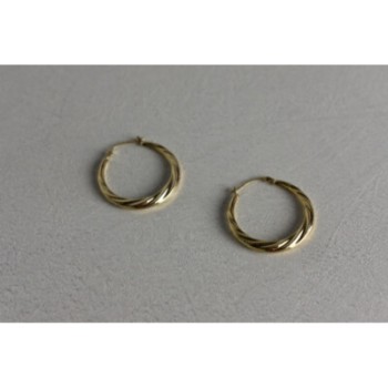 925 Sterling Silver Gold Plated (14k) Earrings