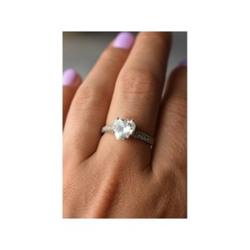 925 Sterling Silver CZ 