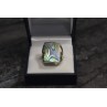925 Sterling Silver Haliotis Ring Size 10