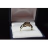 925 Sterling Silver Sapphires Ring Size 6.5