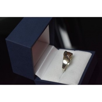 925 Sterling Silver Sapphires Ring Size 6.5