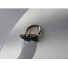 925 Sterling Silver & Opal Butterfly Ring Size 4.5