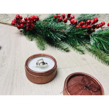 925 Sterling Silver Opal Mosaic Ring Size 8