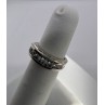 925 Sterling Silver & CZ Ring Size 4